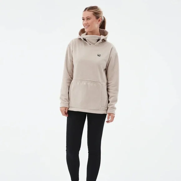 Montec Women's Tan Hoodie - Picture 2 of 9